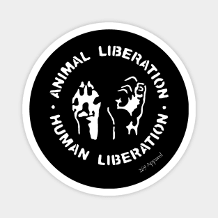 Animal Liberation Human Liberation Magnet